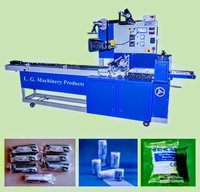 Surgical Band Aid Packaging Machine - 14ft X 6ft X 4ft | Automatic Plc Control, Power Efficient, 1 Year Warranty, Impeccable Quality