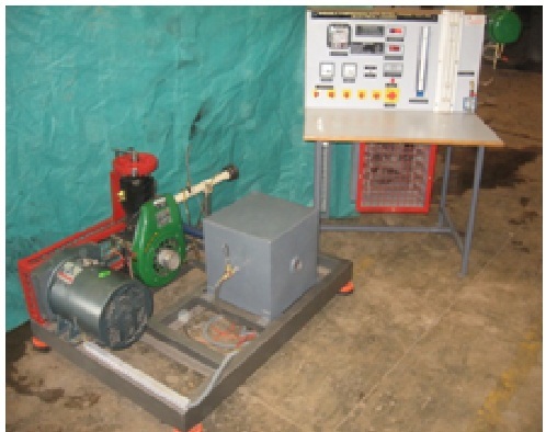 Variable Compression Ratio Petrol Engine test rig