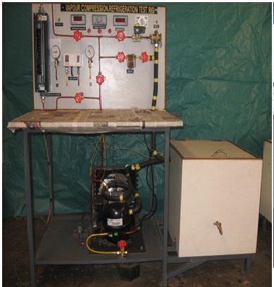 Vapour compression Refrigeration test rig (Economy