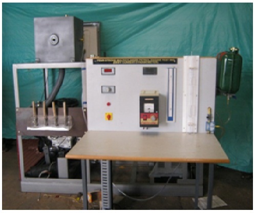 Petrol Engine test rig with eddy current dynamomet