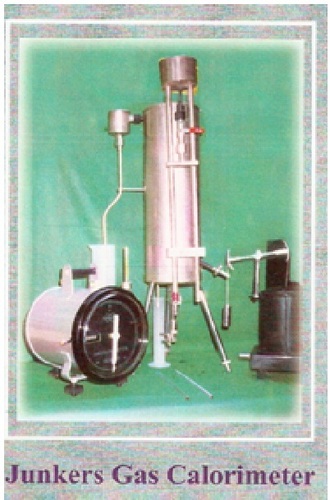 JUNKERS GAS CALORIMETER