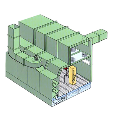 Industrial Spray Paint Booth