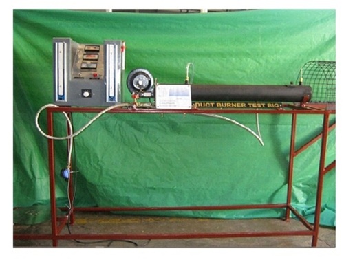 Duct burner test rig