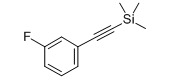 (2-(3-fluorophenyl)ethynyl)trimethylsilane/ 40230-96-4