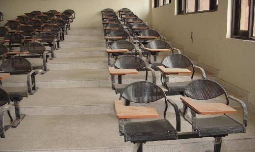 School Furniture - Metal & Wood, Variable Dimensions, Dark Brown | Durable, Comfortable, Ergonomic, Stackable, Easy Assembly, Space Saving, Powder Coated Finish, 150kg Load Capacity, 1 Year Warranty