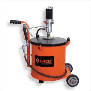 Portable Grease Pump System complete with grease drum