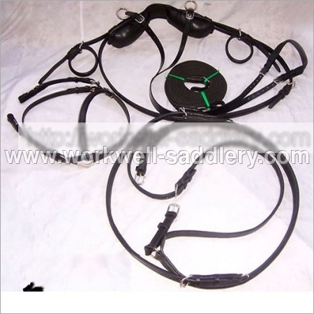 Miniature Horse Leather Driving Harness