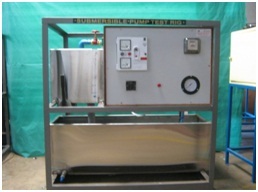 Submersible pump test rig