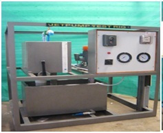 Jet pump testing rig