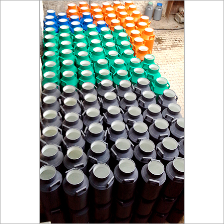 Multicolor Plastic Milk Cans