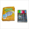 Lcd Screen Cleaning Kit & Fluorescent Marker - Plastic Markers, 4x2x1 Inches, 4 Colors | Easy Cleaning, Vibrant Marks, Smudge-free