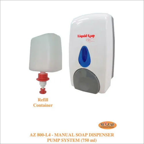 Manual Soap Dispenser (750 ml) Pump System By MAZAF INTERNATIONAL AGENCIES PVT LTD