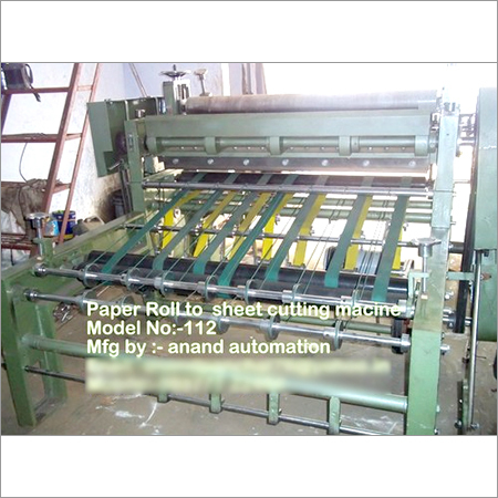 Paper Roll To Sheet Cutting Machine Paper Roll To Sheet Cutting Machine