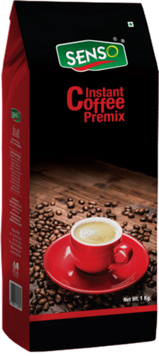 Senso Instant Cappuccino Coffee Latte Premix, Hot & Cold Coffee, Premix  Readymade Mix Pouch, Easy To Carry