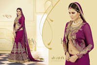 Purple Bridal Salwar Kameez
