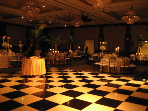 Chess Board Dance Floor