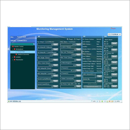 Base station wireless central monitoring System