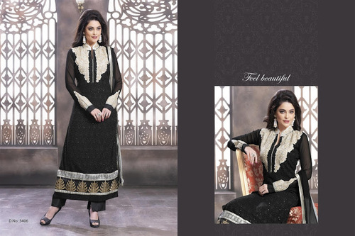 Black Pakistani Salwar Suits