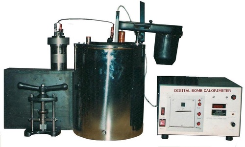 Mild Steel Digital Bomb Calorimeter