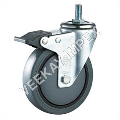 Medium Duty PU Grey Caster wheel