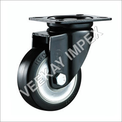 Black PU Caster Wheel