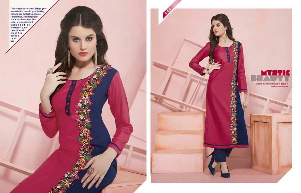 Fancy Designer Cotton Kurtis