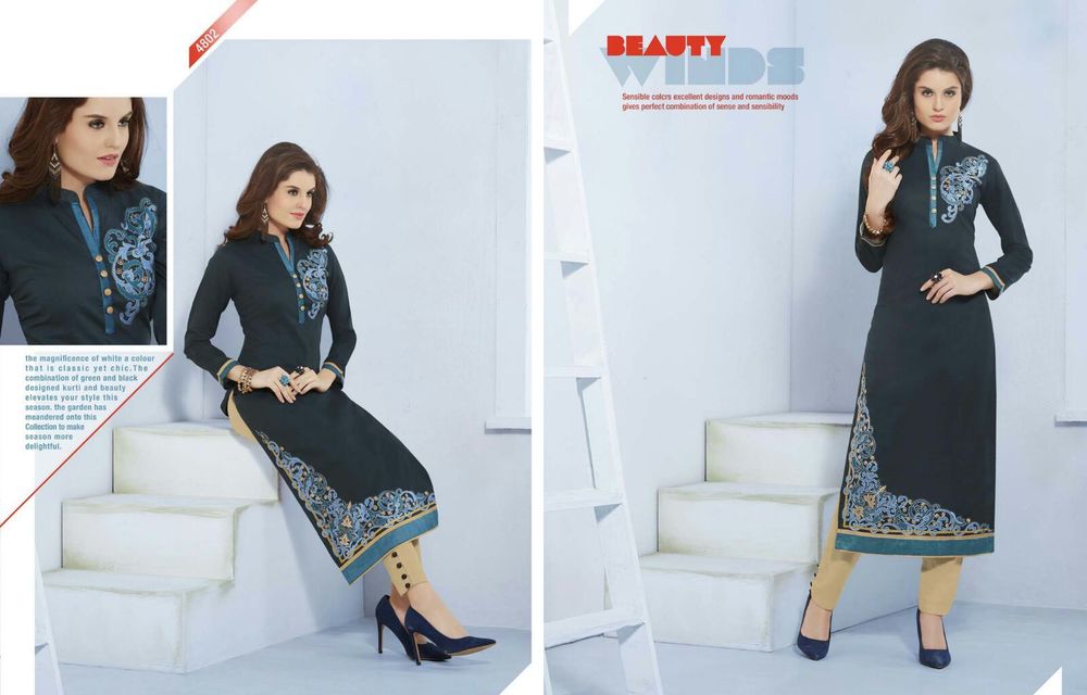 Fancy Designer Cotton Kurtis