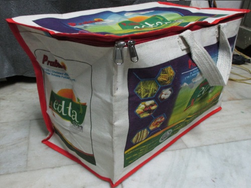 canvas milki shopping bag