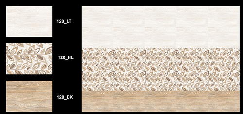 Wall Tiles For Kitchen - Ceramic, Variable Size, Beige, Matte Finish | Aesthetic Designs, Smooth Surface, Scratch Resistance, Easy Maintenance, Strong Structure