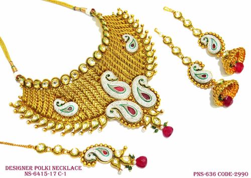 Designer Polki Necklace