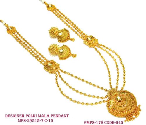 DESIGNER POLKI MALA PENDANT