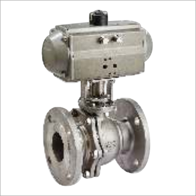 Pneumatic Two Piece Flanged Ball Valve