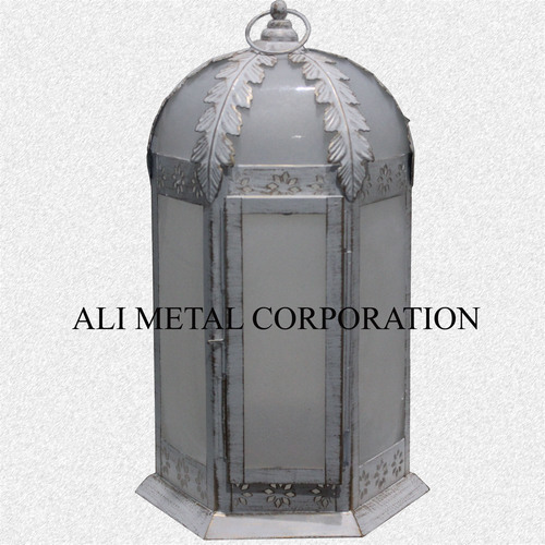POWDERCOAT MOROCCAN LANTERN