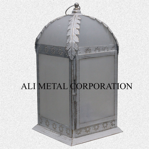 POWDERCOAT MOROCCAN LANTERN