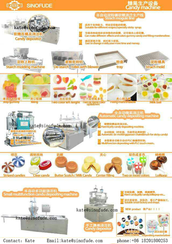 Jelly/Gummy Candy Making Machine By SHANGHAI FUDE MACHINERY MANUFACTURING CO., LTD.