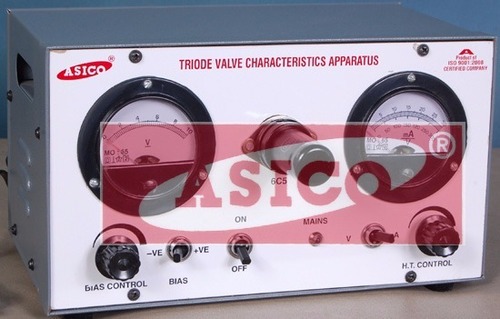 Triode Valve Characteristics Apparatus