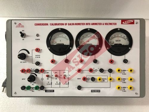 Conversion of Galvanometer to Voltmeter and Ammeter