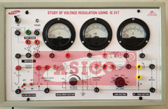 Study of Voltage Regulation using IC LM 317 By AMBALA ELECTRONIC INSTRUMENTS