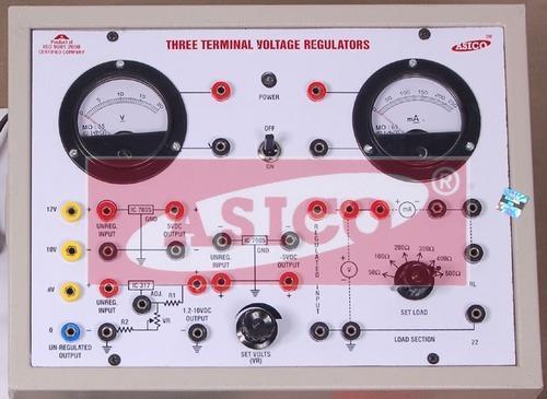 Three Terminal voltage Regulator Trainer