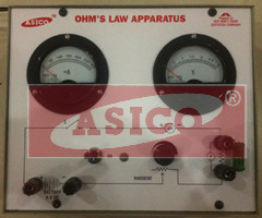 Ohms Law Apparatus (With Power Supply)
