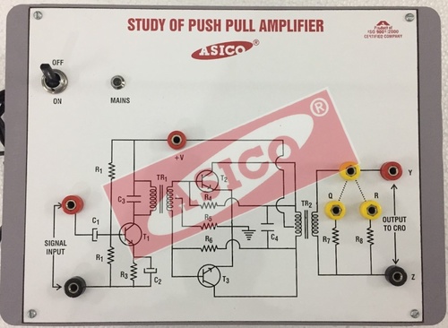 Transistor Push Pull Amplifier / Transformer Coupled Amplifier