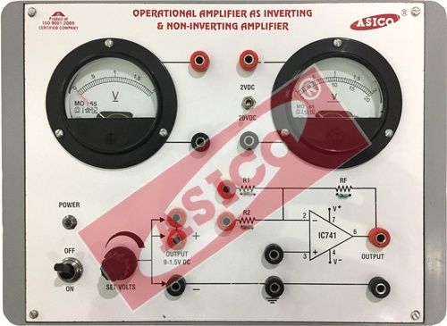 Operational Amplifier As Inverting & Non Inverting Warranty: 1 Year