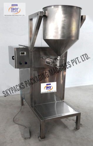Semi Paint Filling Machine