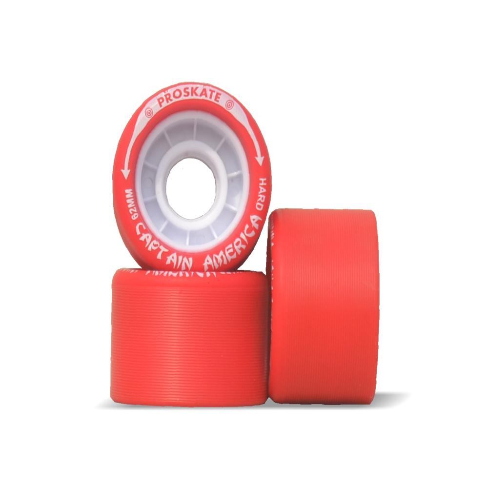 Proskate Captain America Rink Skate Wheel Qsw 231 - Material: Pvc