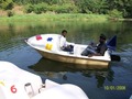 4 Seater Frp Aeroplane Pedal Boat