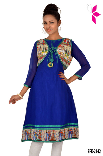 Georgette Designer Kurti
