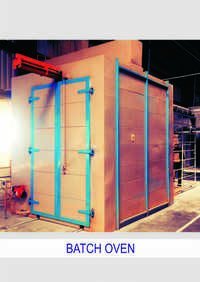 Batch Curing Oven - Stainless Steel Construction, High Efficiency Heating System, Optimized Airflow Design, Durable And Reliable Performance