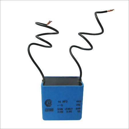 14 Mfd Box Type Black Toping Motor Run Capacitors