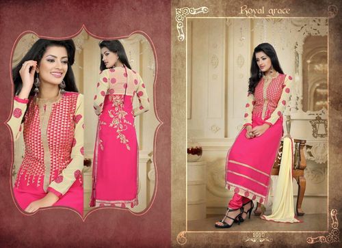 Fancy Indian Pink Suit