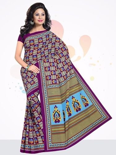 Multicolor Cotton Stylish Saree